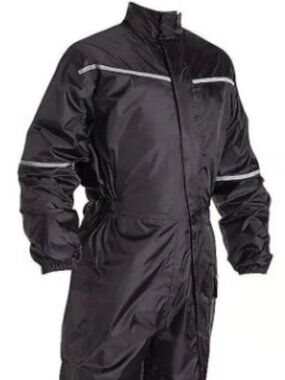 Bilt Tornado Black Waterproof Rain Suit Large New with Tags